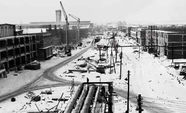 nový závod kolem roku 1960