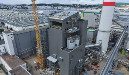 Práce na novém fluidním kotli K20 se dostaly do další fáze